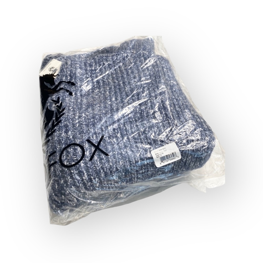 new Wildfox ❤︎ Drew Reversible Cozy Chunky Knit Sweater ❤︎ Galaxy Blue ❤︎ Medium - Picture 13 of 16